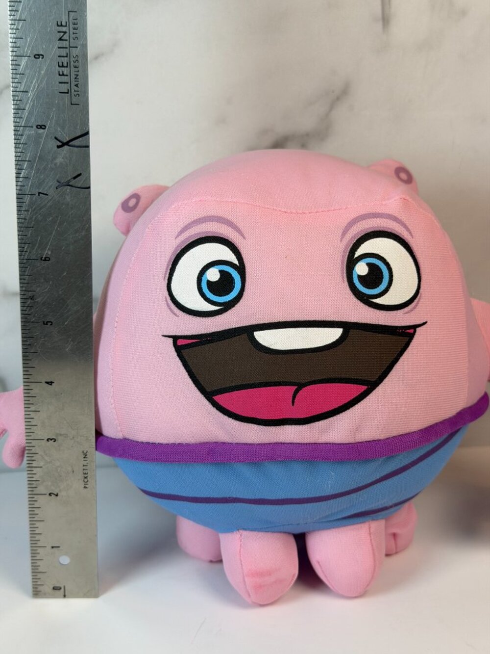 DreamWorks Home Oh Pink Boov Plush 8” Toy Factory 2015 With Original Tag - Picture 9 of 9